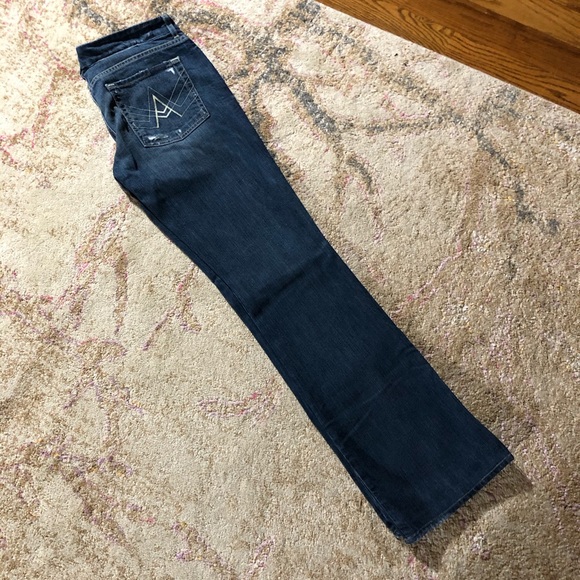 7 for all mankind jeans-31W-Boot Cut-Dark wash. - Picture 4 of 5